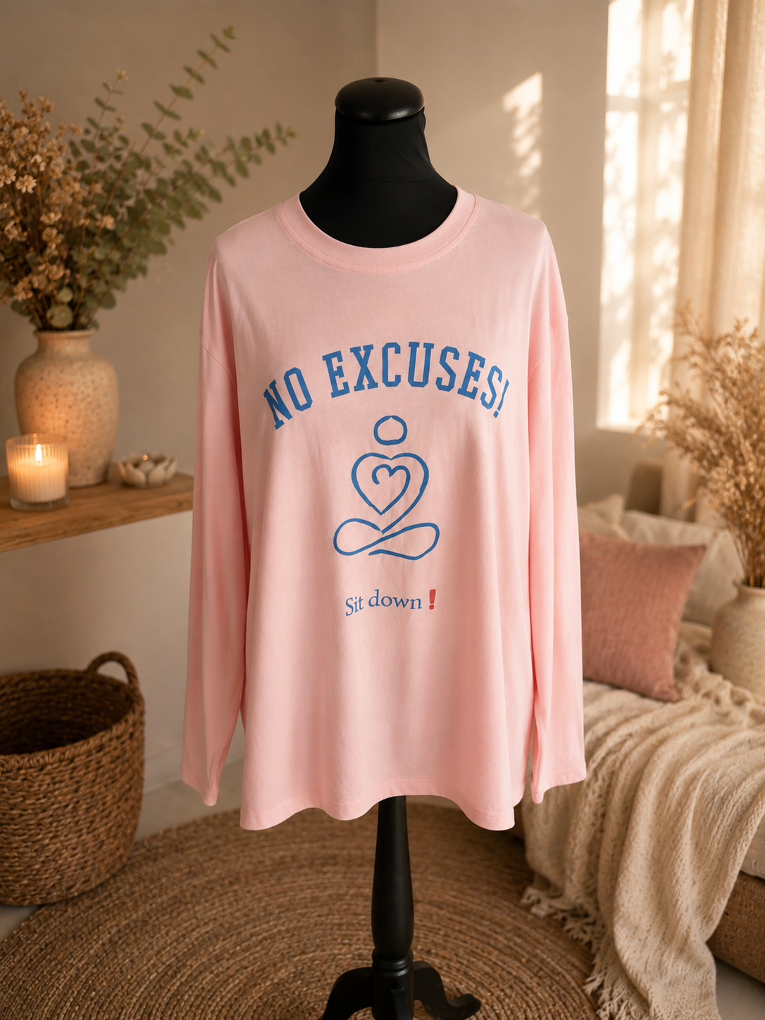 No Excuses Long Sleeve Shirt