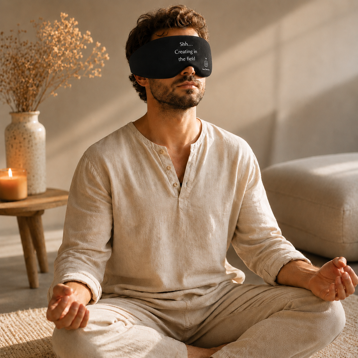 Meditation Maske „Creating in the field“