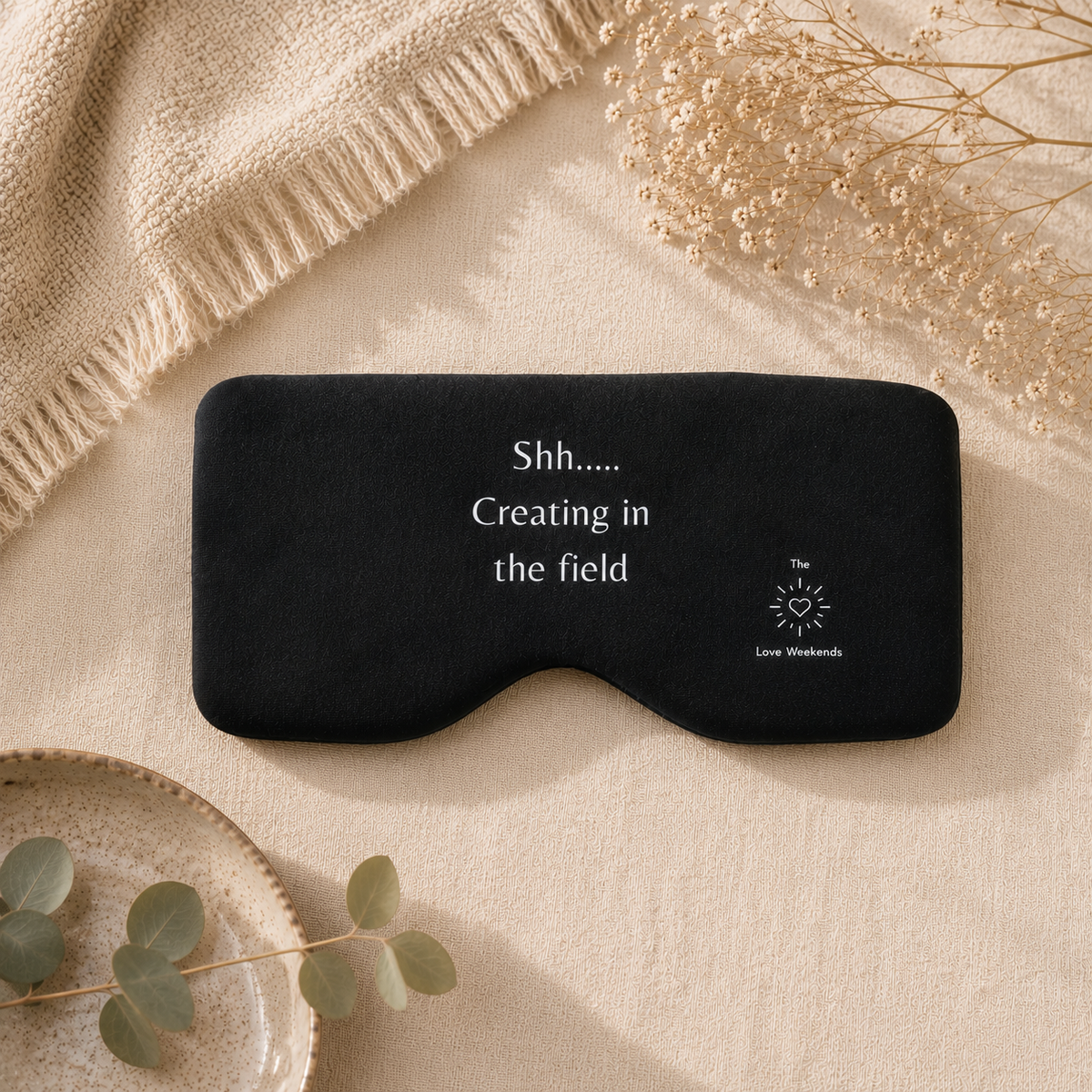 Meditation Maske „Creating in the field“