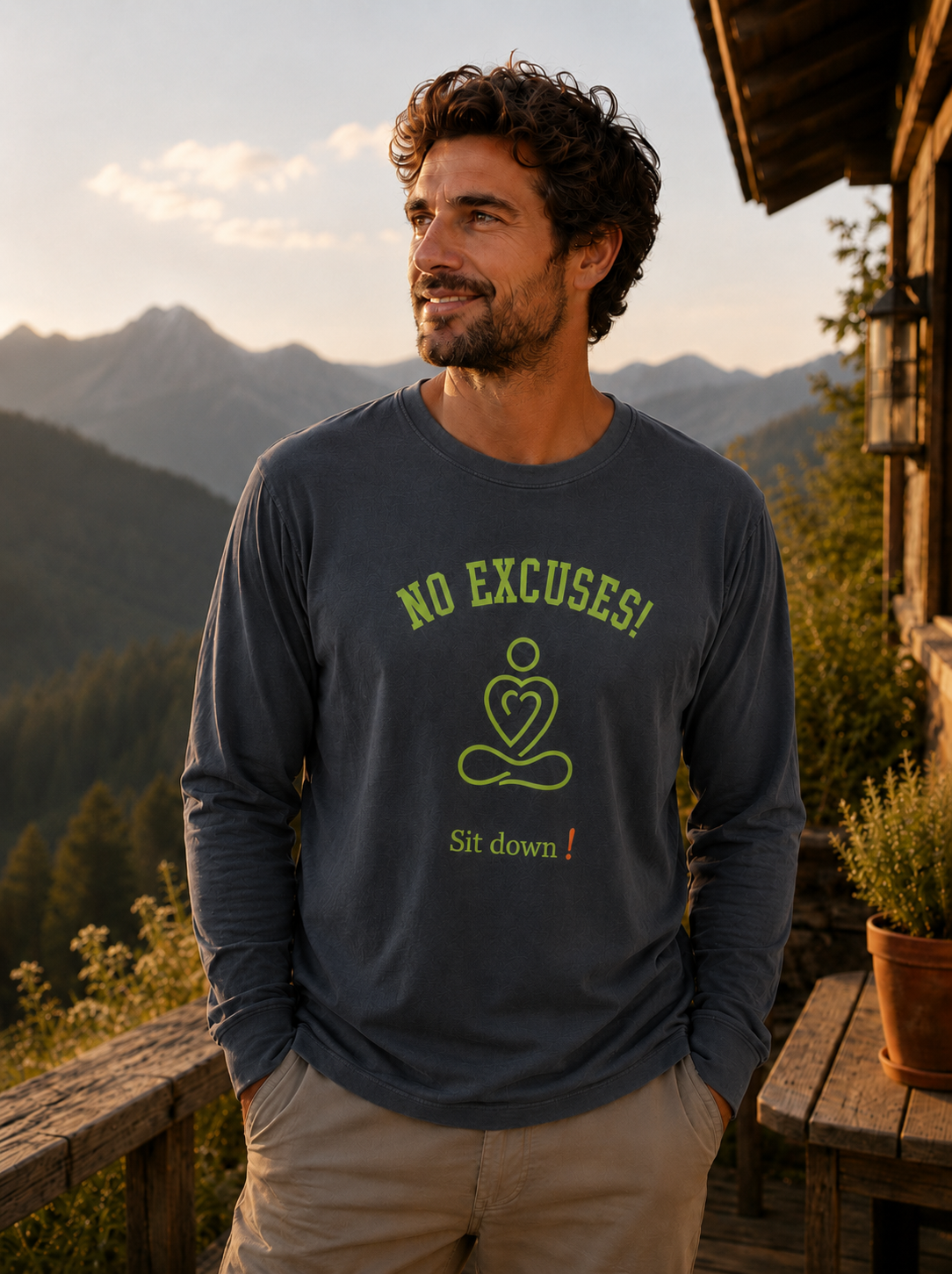 No Excuses Long Sleeve Shirt